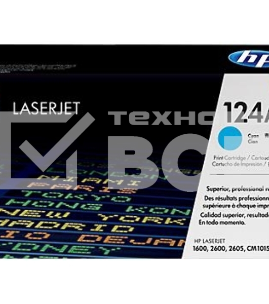 Картридж лазерный HP Q6001A голубой для Color LaserJet 2600 2000 стр.