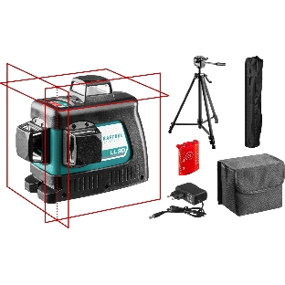 Уровни лазерные KRAFTOOL 34640-3  ''ll-3d-3'' 360 градусов 20м / 70м детектор