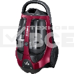 Пылесос Samsung VCC885FH3P красный, 430/2200 Вт, уборка сухая, пылесборник двойная камера 2л, фото4