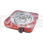 Плита настольная электрическая Centek CT-1508 красный, 1 кВт, ТЭН, конфорки - 1, эмаль, поворотные переключатели, фото3