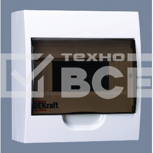 Бокс ЩРН-П-8 IP41 DEKraft 31010DEK