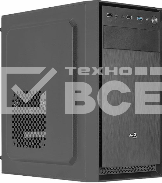 Компьютерный корпус Aerocool / Formula CS-104-S-BK-v1 черный без БП mATX 1x120mm 1xUSB2.0 1xUSB3.0 audio