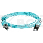 Кабель Патч-корд Panduit FX2ELLNLNSNM003 2x50/125 OM3 LC дуплекс-LC дуплекс 3м LSZH аквамарин, фото 1
