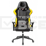 Кресло игровое Бюрократ VIKING 5 AERO YELLOW черный/желтый искусственная кожа, фото16