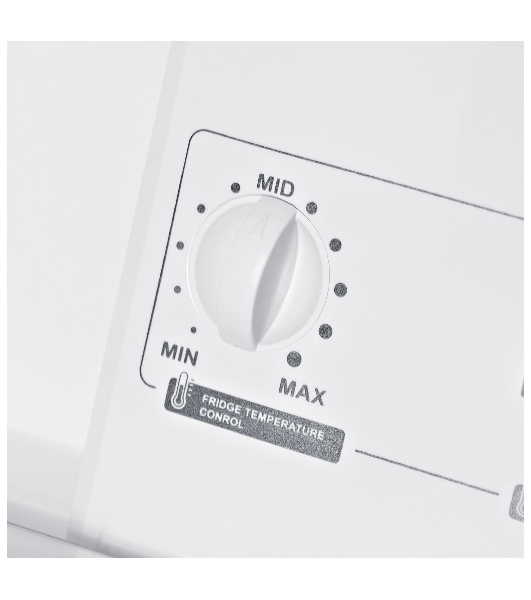 Холодильник Hyundai CC2056FWT белый двухкамерный 129/64л морозилка снизу, No Frost