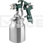 Пневматический краскопульт KRAFTOOL AirKraft, HVLP, с нижним бачком, 1,4мм 06520-1.4, фото 1