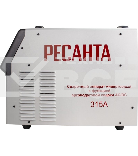 Сварочный аппарат Ресанта САИ-315АД инвертор MMA DC/TIG DC 13.8кВт