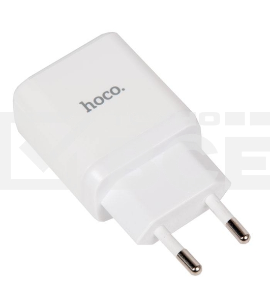 Зарядное устройство HOCO N6 Charmer QC3.0, 18W, два порта USB, 5V, 3.0A, белый