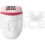 Эпилятор Philips BRE235/00 скор.:2 насад.:1 от электр.сети белый/розовый, фото2