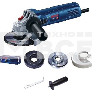 Угловая шлифовальная машина Bosch GWS 9-125 S 900Вт 11000об/мин рез.шпин.:M14 d=125мм