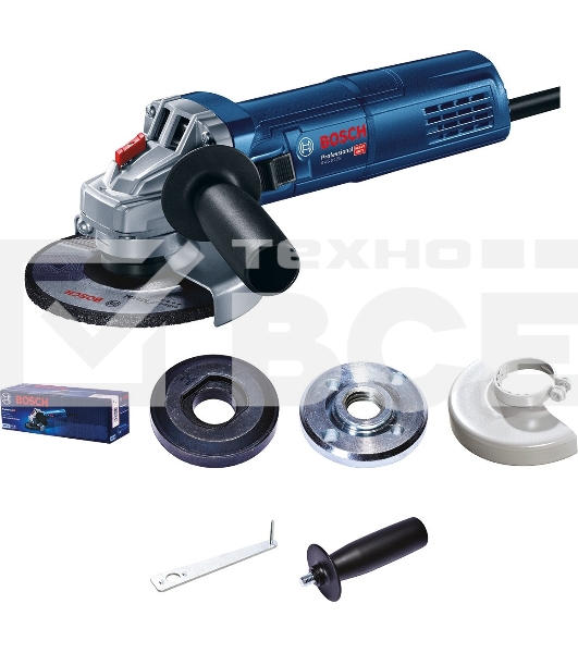 Угловая шлифовальная машина Bosch GWS 9-125 S 900Вт 11000об/мин рез.шпин.:M14 d=125мм