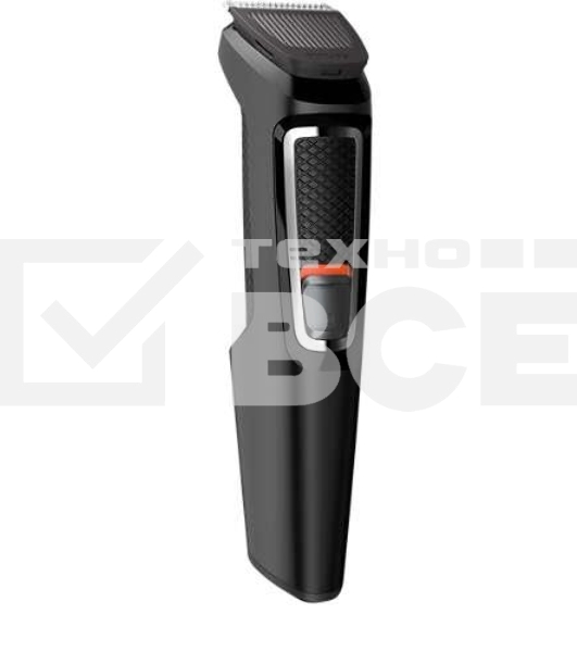 Триммер Philips MG3740/15 черный (насадок в компл:9шт)
