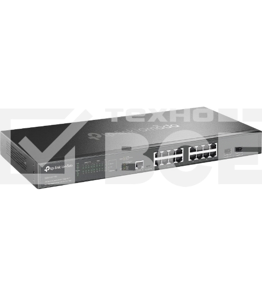Коммутатор TP-Link SG3218XP-M2 (L2+) 16x2.5Гбит/с 2xКомбо(10GBase-T/SFP+) 2SFP+ 8PoE+ 240W управляемый