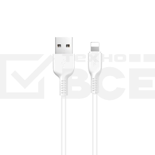 Кабель USB HOCO X20 Flash, USB - Lightning, 2А, 2м, белый