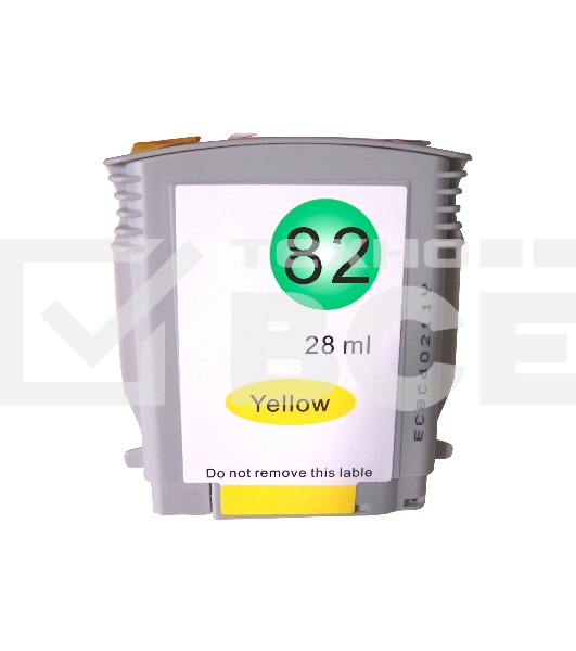 Струйный картридж NV Print 82 (NV-C4913A) Yellow для HP DesignJet 500/800 (69 мл)