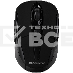 Мышь беспроводная Canyon MSO-W6 черный, 1600 dpi, радиоканал, USB, кнопки - 6, фото3
