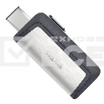 Флешка USB 128Gb SanDisk Ultra Dual, USB 3.0 - USB Type-C, фото2