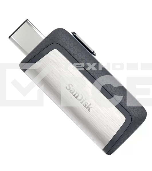 Флешка USB 128Gb SanDisk Ultra Dual, USB 3.0 - USB Type-C