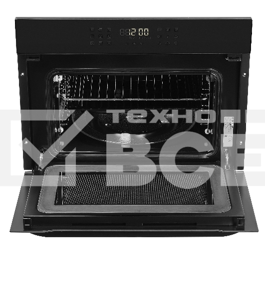 Компактный духовой шкаф с функцией СВЧ Maunfeld XCMO4414GB