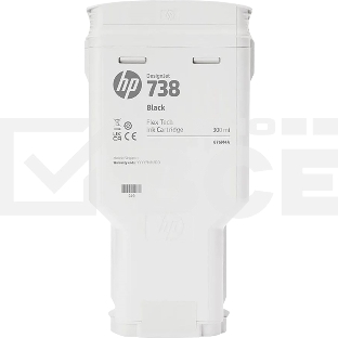 Картридж струйный HP 738 300-ml Black DesignJet Ink Cartridge