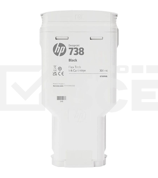 Картридж струйный HP 738 300-ml Black DesignJet Ink Cartridge