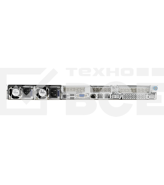 Серверная платформа/ ASUS RS500A-E12-RS12U, 1U 2 1slot GPU, 1xSP5 (LGA6096) EPYC 9004 (400W), 24 DIMM DDR5, 12 x SATA/SAS/NVME, 2 x M.2, Up to 3 PCIe Gen5 slots + 1 OCP3.0, 2 x  1GbE LANUp to 2 single-slot GPU cards, 1+1 1600W