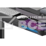 Стол для компьютера Cactus CS-EGD-BK-LED столешница закаленное стекло, черный, каркас черный, фото5