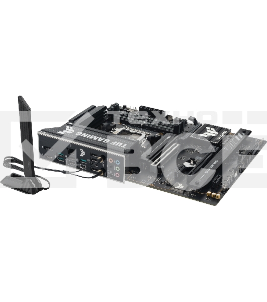 Материнская плата ASUS TUF GAMING B650E-PLUS WIFI, AM5, AMD B650, 4xDDR5, 4xSATA, 3xM.2, 1xPCIe 5.0 x16, 1xPCIe 4.0 x4, 2xPCIe 4.0 x1, 1xDisplayPort, 1xHDMI, 1x2.5Gb LAN, Wi-Fi 6E, Bluetooth 5.3, 1xUSB-C 20Gbps, 3xUSB-A 10Gbps, 6xUSB-A 2.0, 5x3.5 мм, 7.1,