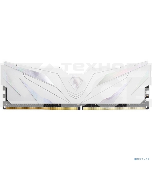 Оперативная память NETAC, DDR4, 8GB (1x8GB), 3200MHz, CL16, DIMM, с радиатором, белый