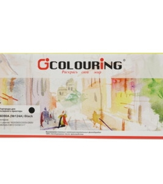 Картридж лазерный Colouring CG-Q6000A/707 черный (2500 стр.) для HP CLJ 1600/2600n/2600dn/2600dtn/2605DN/2605DTN/CM1015MFP/CM1017MFP Canon Laser Shot LBP5000/5100