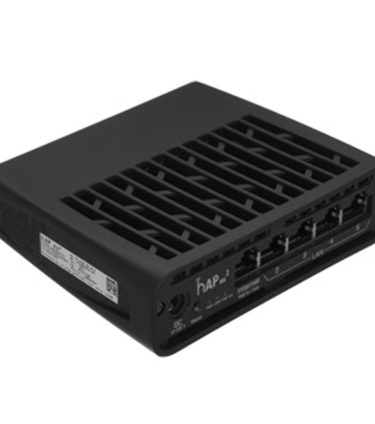 Маршрутизатор mikroTik hAP ax2 C52iG-5HaxD2HaxD-TC WIFI6, 2.4+5Ghz, 5RJ45 1Gbit, 1 POE