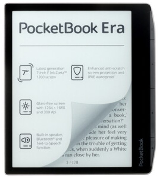 Электронная книга PocketBook 700 ERA 16Gb Stardust Silver (серебристый) (PB700-U-16-WW)