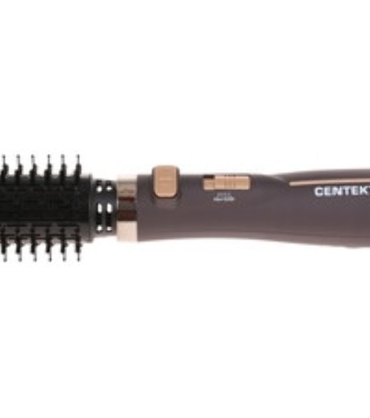 Фен-щётка Centek CT-2061 черный/золотистый, 1200 Вт, 50 мм