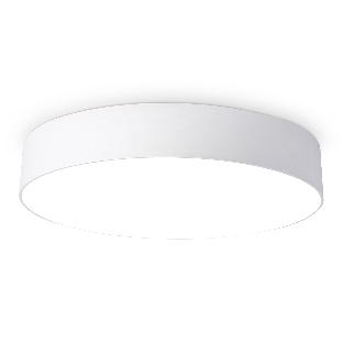Потолочный светодиодный светильник Ambrella light FV5528 WH белый LED 45W 4200K D400*58 (Без ПДУ)