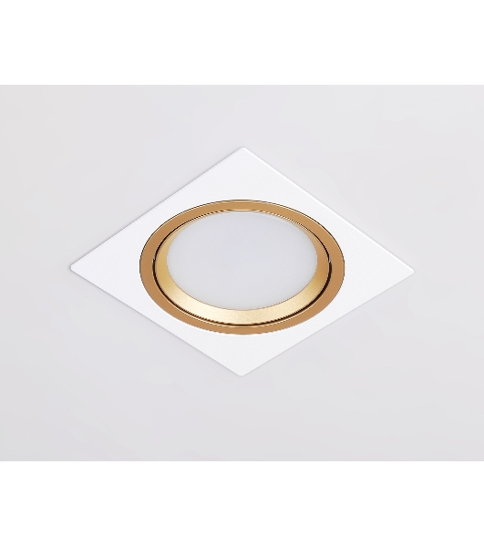 Светильник Ambrella light TN51916 WH/GD белый/золото GX53 max 12W 115*115*23