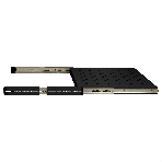 Полка выдвижная 19' ExeGate ECSS-FS800-B (перфорированная, глубина 475мм, крепление 19' 1U, для напольных шкафов и стоек глубиной 800мм/1000мм, нагрузка до 40кг, цвет черный RAL 9004), фото5