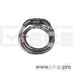 Замок тросовый Зубр Стандарт, кодовый, с неизменяемым кодом, длина троса - 1200мм, d 8мм. 37267-120, фото7