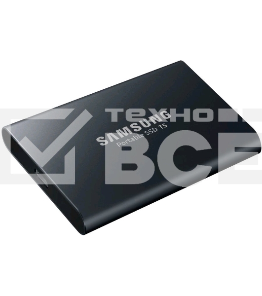 Внешний твердотельный накопитель SSD 1TB Samsung T5 (Up to 540Mb/s, USB 3.1 Type-C) (MU-PA1T0B/WW)