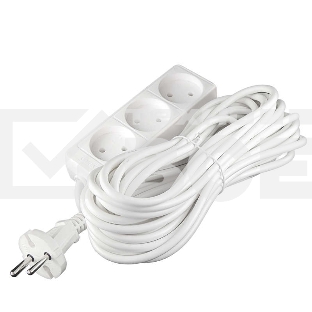 Удлинитель 3х10м без заземл. 10А IP20 2.2кВт Союз 481S-1310