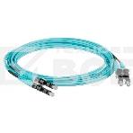 Кабель Патч-корд Panduit FX2ELLNLNSNM003 2x50/125 OM3 LC дуплекс-LC дуплекс 3м LSZH аквамарин, фото3