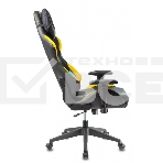 Кресло игровое Бюрократ VIKING 5 AERO YELLOW черный/желтый искусственная кожа, фото5