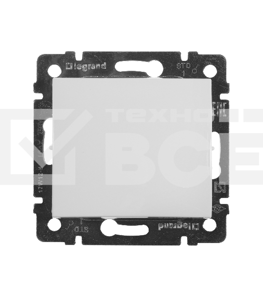 Выключатель Legrand 774401 Valena одноклавишный 10А белый