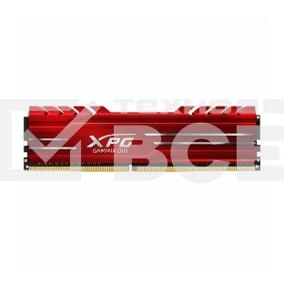 Оперативная память XPG Gammix D10, DDR4, 8GB (1x8GB), 2666MHz, CL16, с радиатором, красный