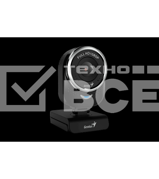 Веб-камера Genius Webcam QCam 6000, 2MP, Full HD, Black [32200002407/32200002400]