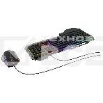 Комплект клавиатура + мышь Оклик GMNG 700GMK клав:черный мышь:черный USB Multimedia LED, фото34