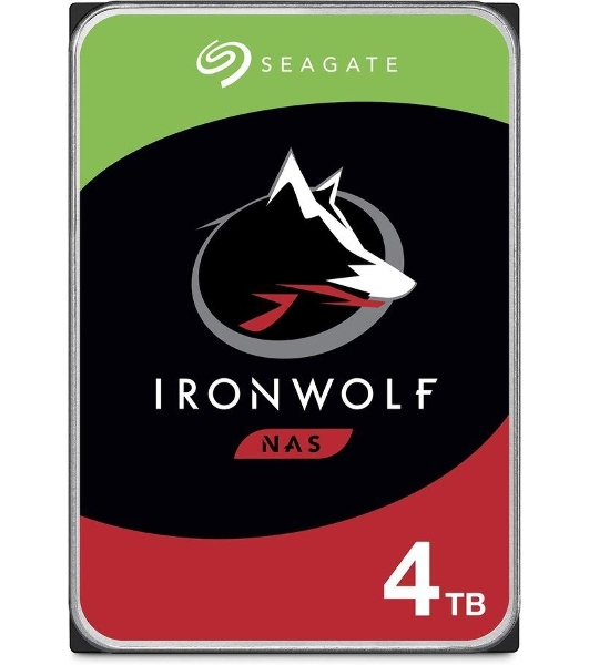 Жесткий диск Seagate 4Tb Ironwolf (ST4000VN006) SATA 6.0Gb/s, 5400 rpm, 256mb buffer, 3.5', для NAS