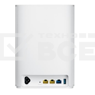 Роутер ASUS XP4(2-PK) , из 2 точек доступа, 802.11 a/b/g/n/ac/ax,  2,4 + 5 гГц; 90IG05T0-BM9110