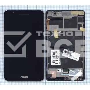 Модуль (матрица + тачскрин) для Asus Fonepad 7 FE171 / FE171CG черный с рамкой
