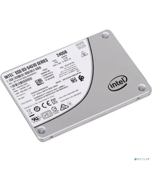Накопитель SSD Intel D3-S4510 Series, 240GB, SATA III, 2.5', R/W 560/280