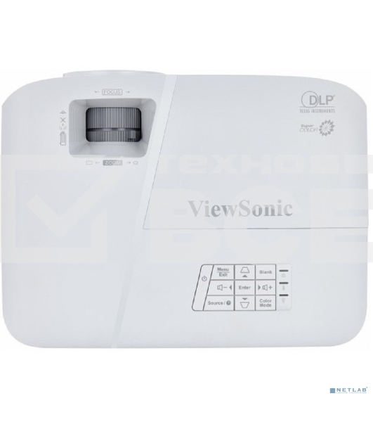 Проектор ViewSonic PA503S VS16905 DLP 3600Lm (800x600) 22000:1 ресурс лампы:5000часов 1xUSB typeB 1xHDMI 2.12кг